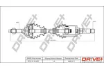Wał napędowy - półoś DR!VE+ DP2110.10.0237