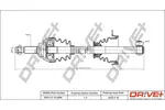 Wał napędowy - półoś DR!VE+ DP2110.10.0299