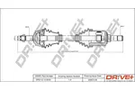 Wał napędowy - półoś DR!VE+ DP2110.10.0315