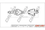 Wał napędowy - półoś DR!VE+ DP2110.10.0317