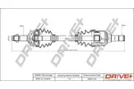Wał napędowy - półoś DR!VE+ DP2110.10.0319