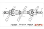 Wał napędowy - półoś DR!VE+ DP2110.10.0562