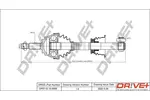 Wał napędowy DRIVE+ DP2110.10.0689