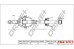Wał napędowy DRIVE+ DP2110.10.0715