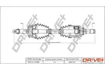 Wał napędowy - półoś DR!VE+ DP2110.10.0905