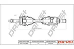 Wał napędowy - półoś DR!VE+ DP2110.10.0906