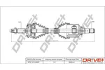 Wał napędowy - półoś DR!VE+ DP2110.10.0907