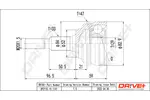 Przegub napędowy - kompletny DR!VE+ DP2110.10.1141