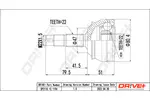 Przegub napędowy - kompletny DR!VE+ DP2110.10.1194