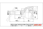 Przegub napędowy - kompletny DR!VE+ DP2110.10.1222