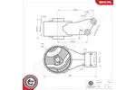 Poduszka silnika ESEN SKV 75SKV270 (Z tyłu)