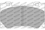 Klocki hamulcowe - komplet FERODO RACING FCP4172H