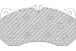 Klocki hamulcowe - komplet FERODO RACING FCP4466H