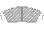 Klocki hamulcowe - komplet FERODO RACING FCP598H