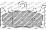 Klocki hamulcowe - komplet FERODO RACING FCP1073H