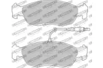 Klocki hamulcowe - komplet FERODO RACING FDS876