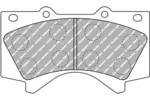 Klocki hamulcowe - komplet FERODO RACING FDSE4229
