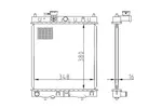 Chłodnica wody HART 620 250