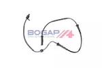 Czujnik prędkości obrotowej koła (ABS lub ESP) BOGAP B7117172 (Oś przednia)