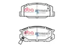 Zestaw klocków hamulcowych, hamulce tarczowe DBA AUSTRALIA DB1208SS