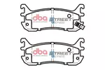 Klocki hamulcowe - komplet DBA AUSTRALIA DB1283SS