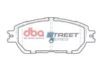 Zestaw klocków hamulcowych, hamulce tarczowe DBA AUSTRALIA DB1490SS
