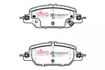 Klocki hamulcowe - komplet DBA AUSTRALIA DB15054SS