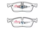 Klocki hamulcowe - komplet DBA AUSTRALIA DB15058SS