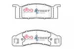 Zestaw klocków hamulcowych, hamulce tarczowe DBA AUSTRALIA DB1807SS