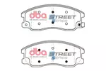 Zestaw klocków hamulcowych, hamulce tarczowe DBA AUSTRALIA DB1850SS