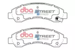 Zestaw klocków hamulcowych, hamulce tarczowe DBA AUSTRALIA DB2061SS