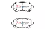 Klocki hamulcowe - komplet DBA AUSTRALIA DB2152SS
