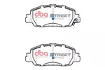 Zestaw klocków hamulcowych, hamulce tarczowe DBA AUSTRALIA DB2304SS