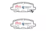 Zestaw klocków hamulcowych, hamulce tarczowe DBA AUSTRALIA DB2355SS