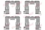 Zestaw akcesoriów klocków hamulcowych QUICK BRAKE 109-1721