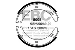 Szczęki hamulcowe - komplet EBC BRAKES 5005 (Oś tylna)
