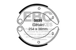 Szczęki hamulcowe - komplet EBC BRAKES 5039 (Oś tylna)