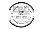 Szczęki hamulcowe - komplet EBC BRAKES 5087 (Oś przednia)