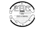 Szczęki hamulcowe - komplet EBC BRAKES 5090 (Oś tylna)
