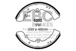 Szczęki hamulcowe - komplet EBC BRAKES 5202 (Oś przednia)