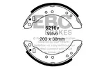 Szczęki hamulcowe - komplet EBC BRAKES 5216V (Oś tylna)