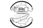 Szczęki hamulcowe - komplet EBC BRAKES 5353G (Oś tylna)