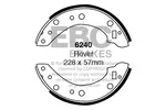 Szczęki hamulcowe - komplet EBC BRAKES 6240