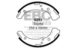Szczęki hamulcowe - komplet EBC BRAKES 6264 (Oś przednia)