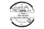 Szczęki hamulcowe - komplet EBC BRAKES 6323A (Oś tylna)