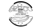 Szczęki hamulcowe - komplet EBC BRAKES 6342 (Oś tylna)