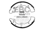Szczęki hamulcowe - komplet EBC BRAKES 6346 (Oś tylna)