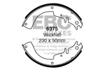 Zestaw szczęk hamulcowych EBC 6375 (Oś tylna)