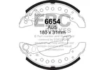 Szczęki hamulcowe - komplet EBC BRAKES 6654 (Oś tylna)