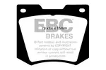 Klocki hamulcowe - komplet EBC BRAKES DP258 (Oś przednia)